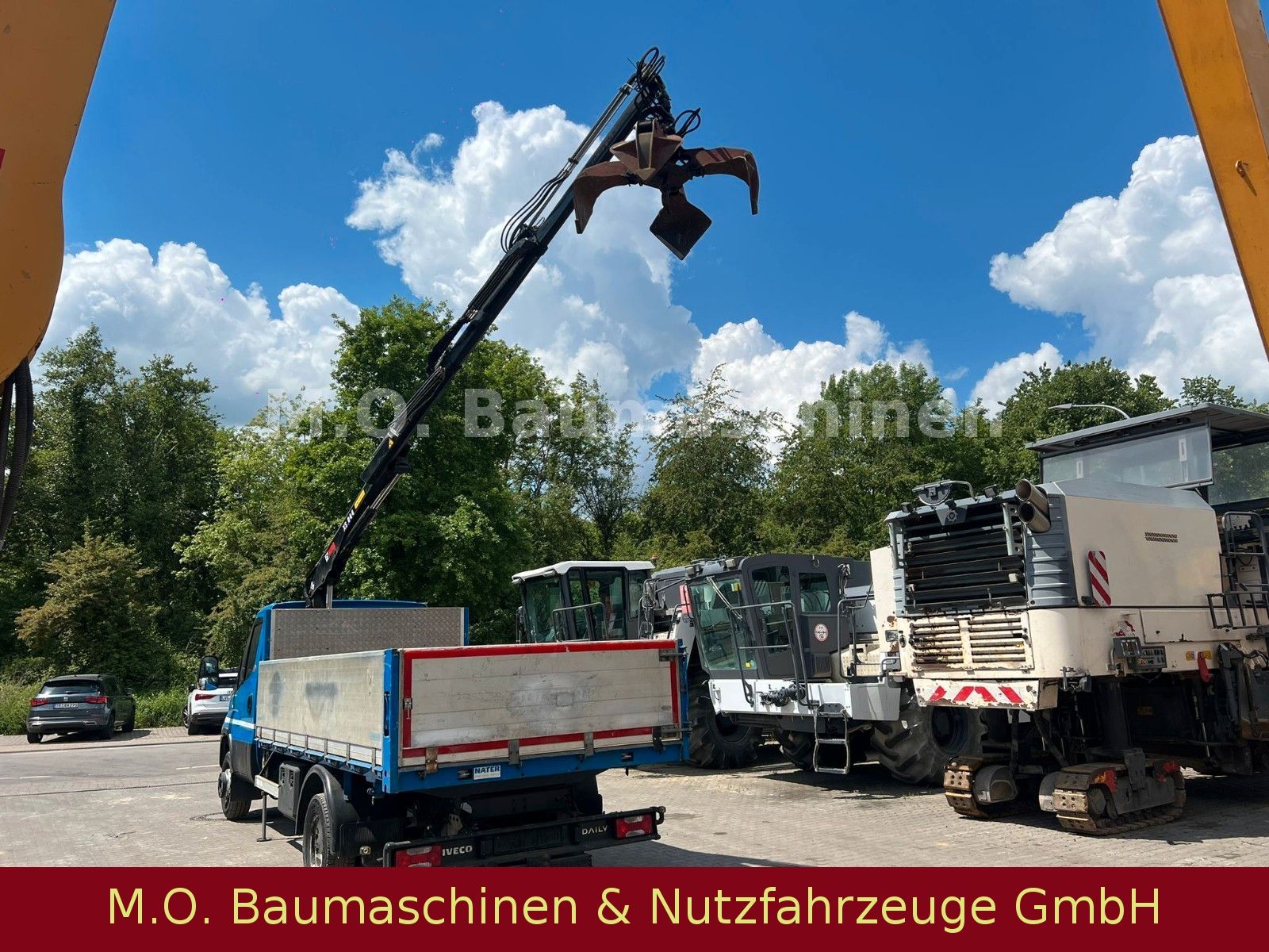 Fahrzeugabbildung Iveco Daily 70C18 / Kipper+Kran Hiab 044 D-2/