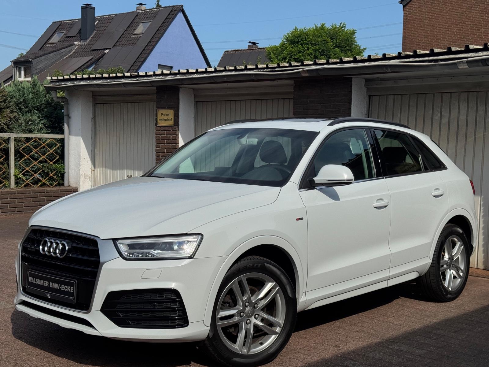 Audi Q3 sport quattro S-line Aut. PANO RKAM LEDER AHK
