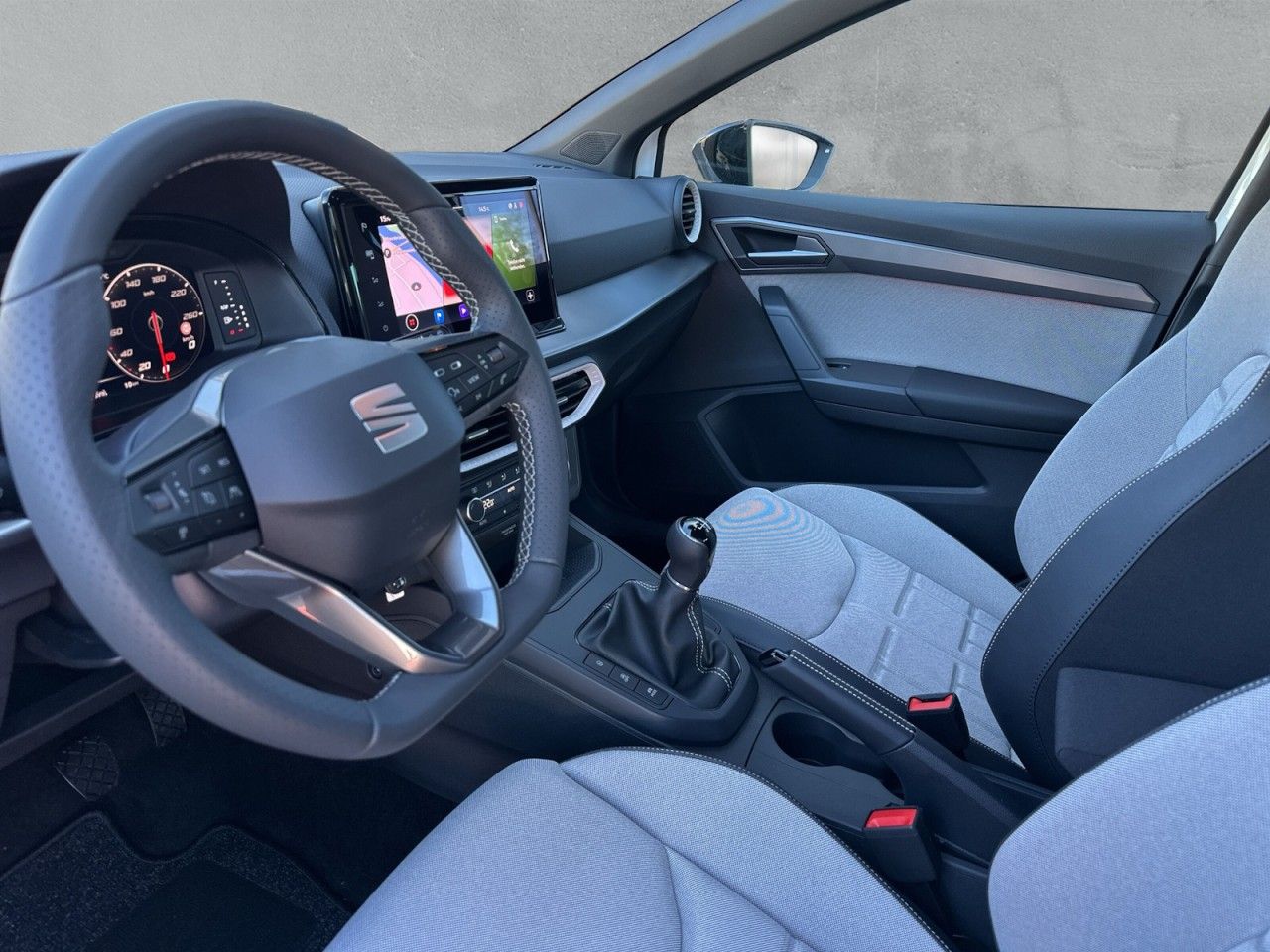 Fahrzeugabbildung SEAT Ibiza FR 1.0 TSI 116 PS 6-Gang - mit KI generiert/bearbeitet