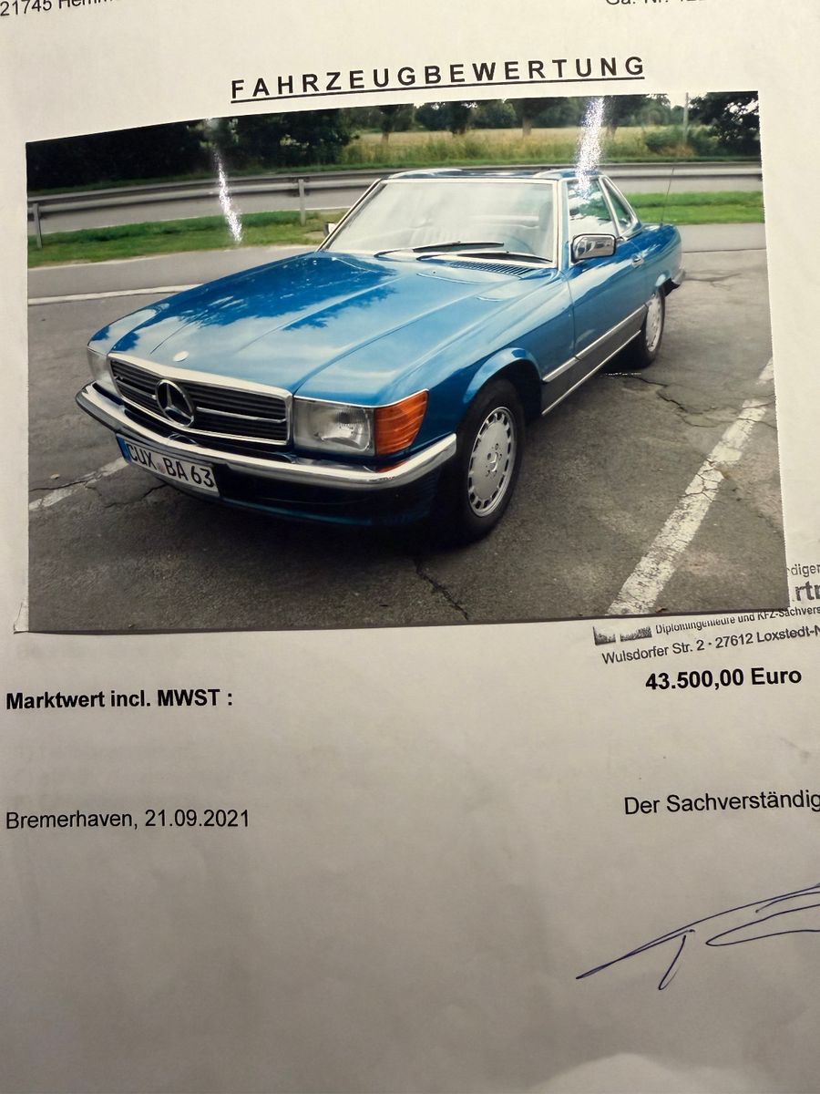 Fahrzeugabbildung Mercedes-Benz SL 300