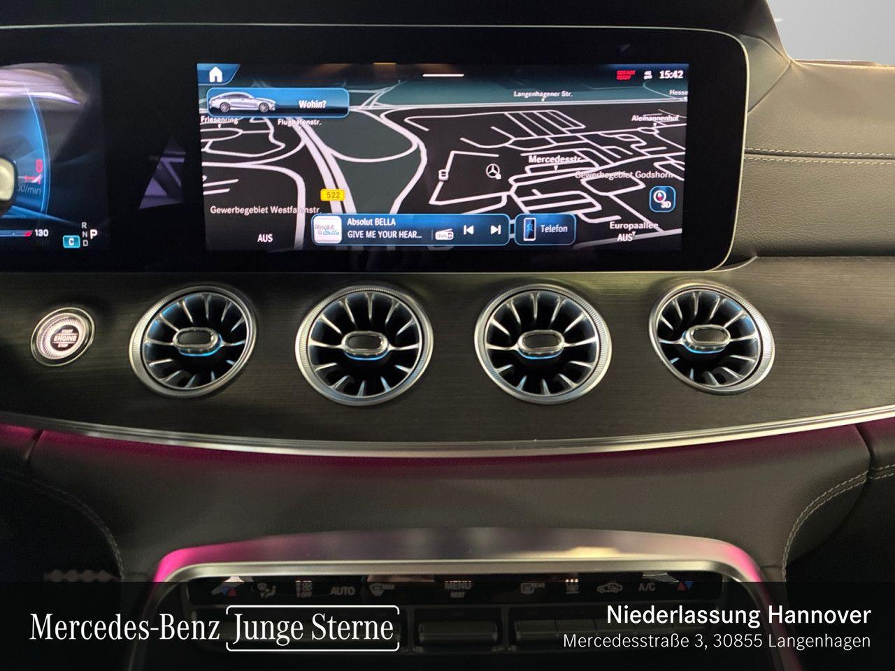 Mercedes-Benz GT 63 4M+AMG/PerfAbgas/SHD/Dist/360°/Mbeam/Burm