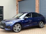 Audi Q5 quattro S-Line/MATRIX/AHK/Pano/Luft/MASSAGE/ - Audi Q5 mit Diesel-Antrieb: Blau, Sportsitze, Sportwagen