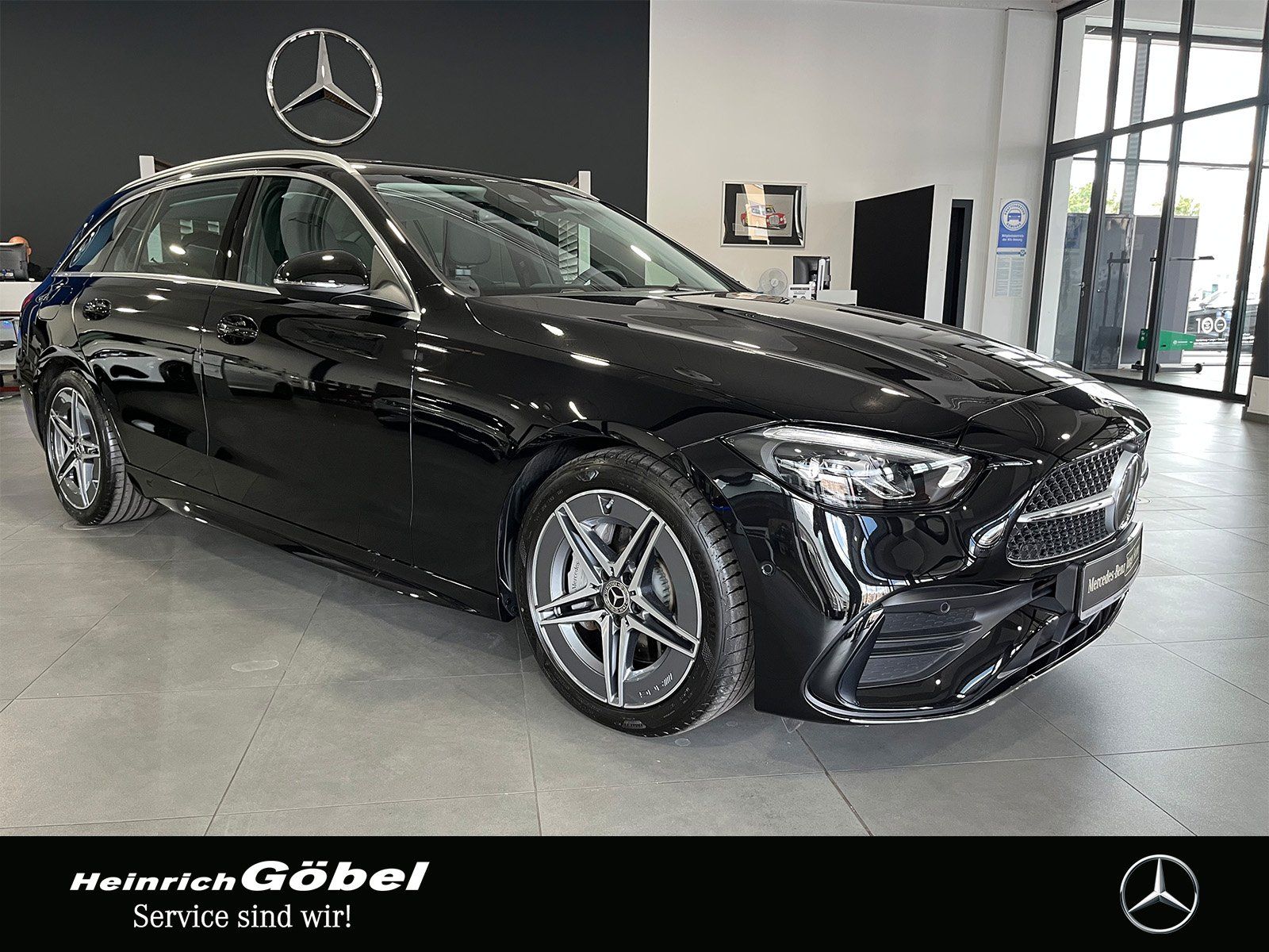 Fahrzeugabbildung Mercedes-Benz C 300 T 4M AMG+FAHR-ASSIST+KAMERA+LED+MEMORY+