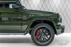 G 63 AMG 2023 OLIVE GREEN/RED MASSAGE BURMESTER