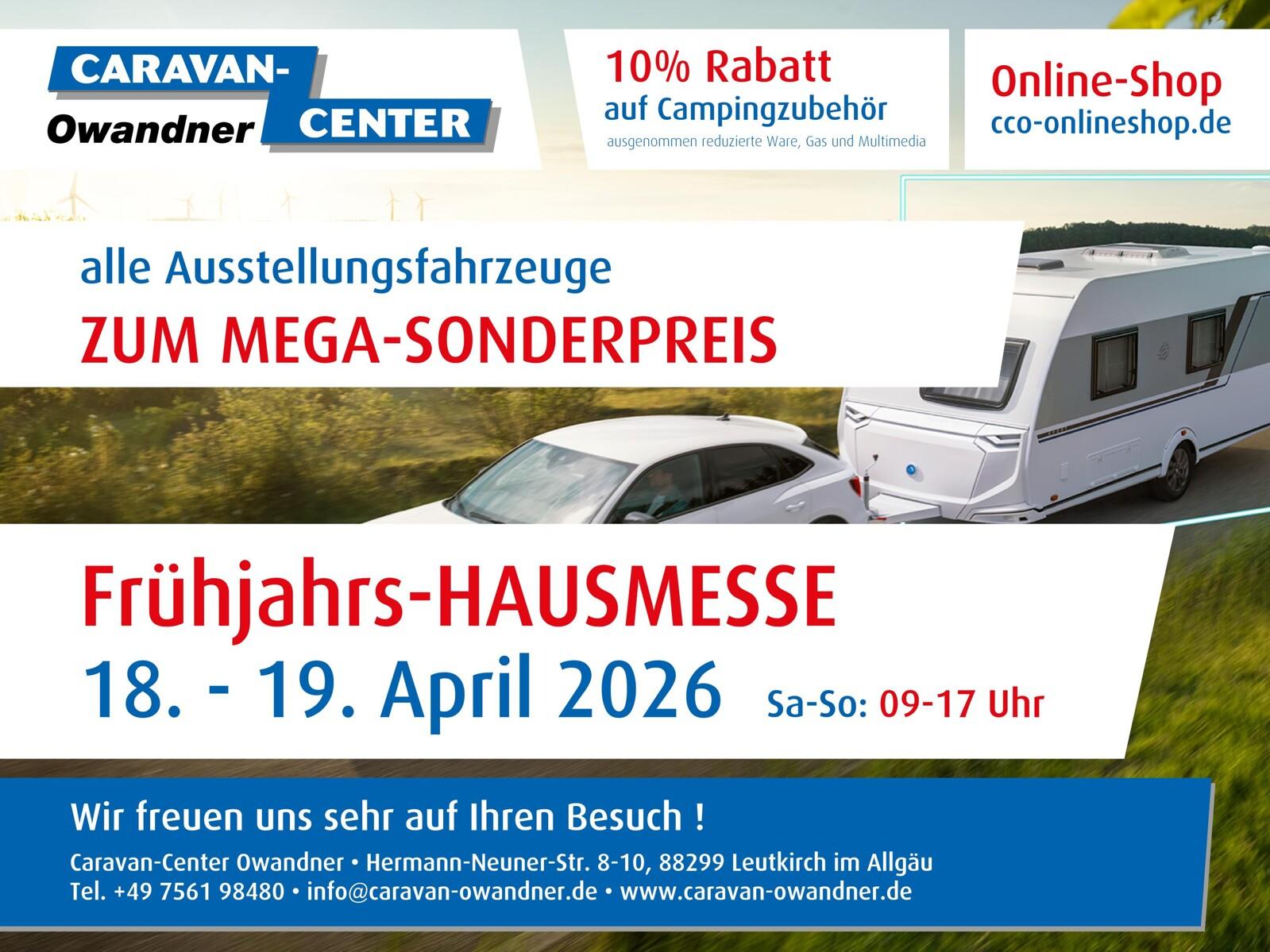 Hobby OnTour 390 SF Modell 2026