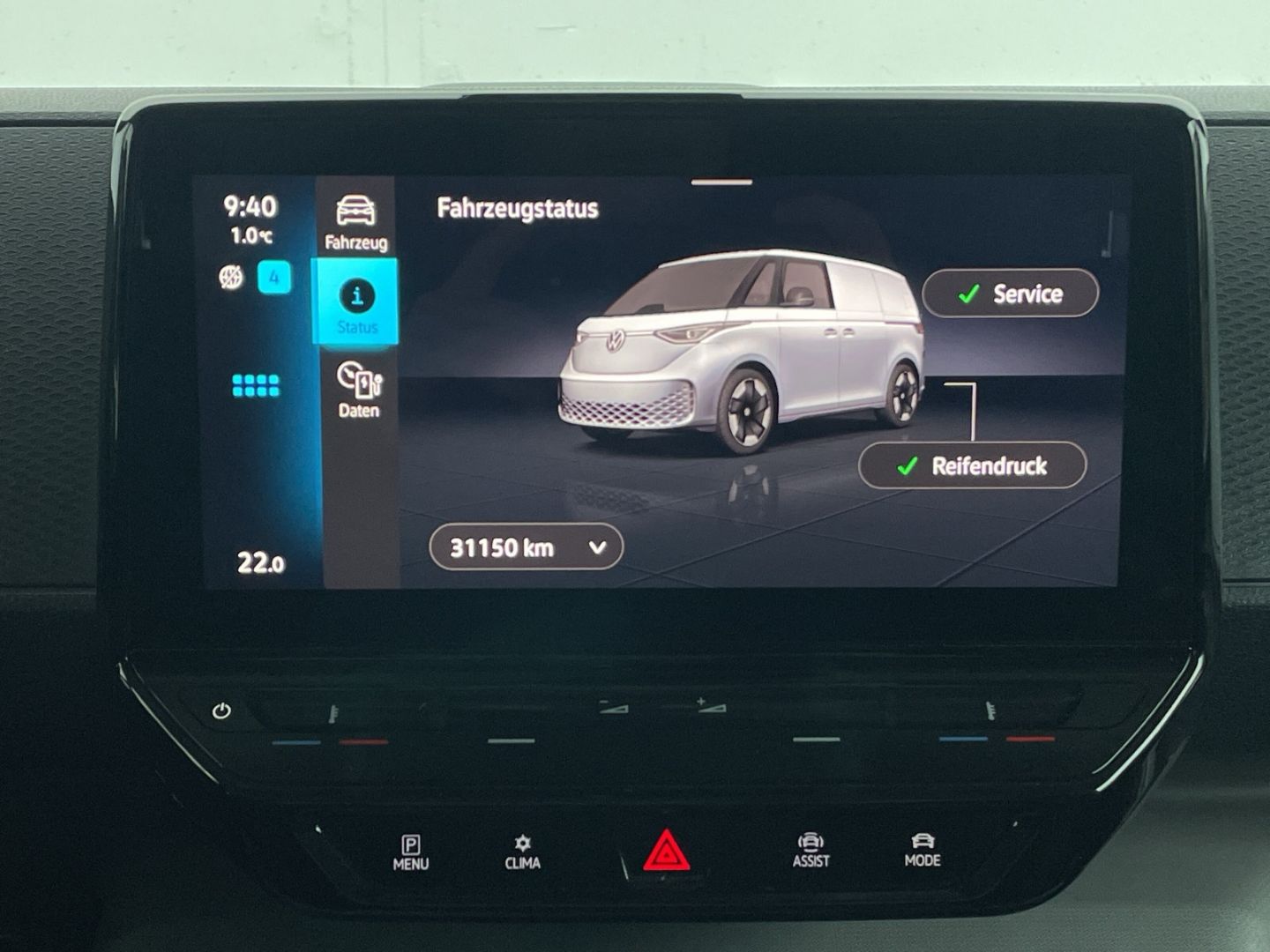 ID. Buzz Cargo AHK/Navi/App-Connect/LED/PDC