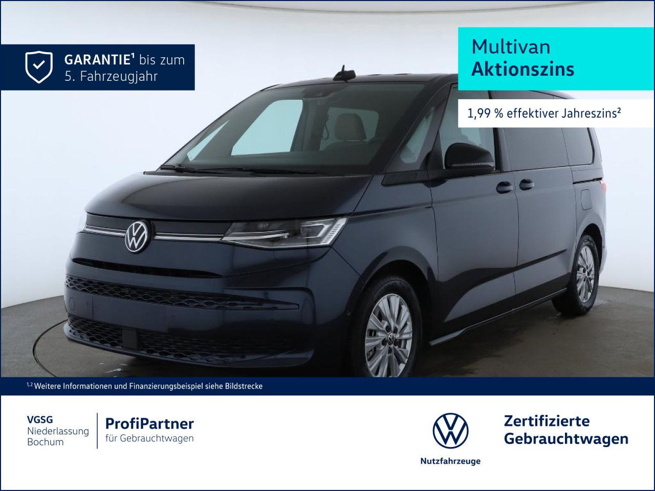 Volkswagen Multivan Life AHK Navi Klima Keyless Kamera LED