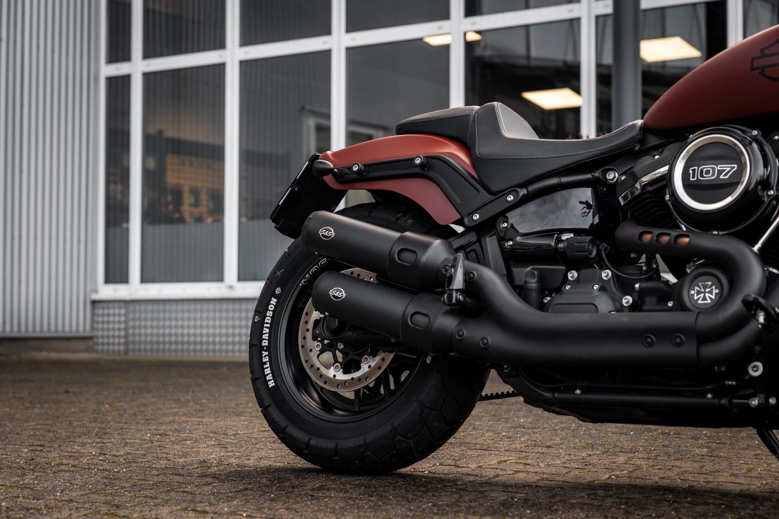 Fahrzeugabbildung Harley-Davidson FXFBS Fat Bob 107 cui - S&S