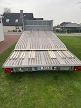 Andere Techau Autotransportanhänger mit Hidraulikbühne  - Autotransportanhänger