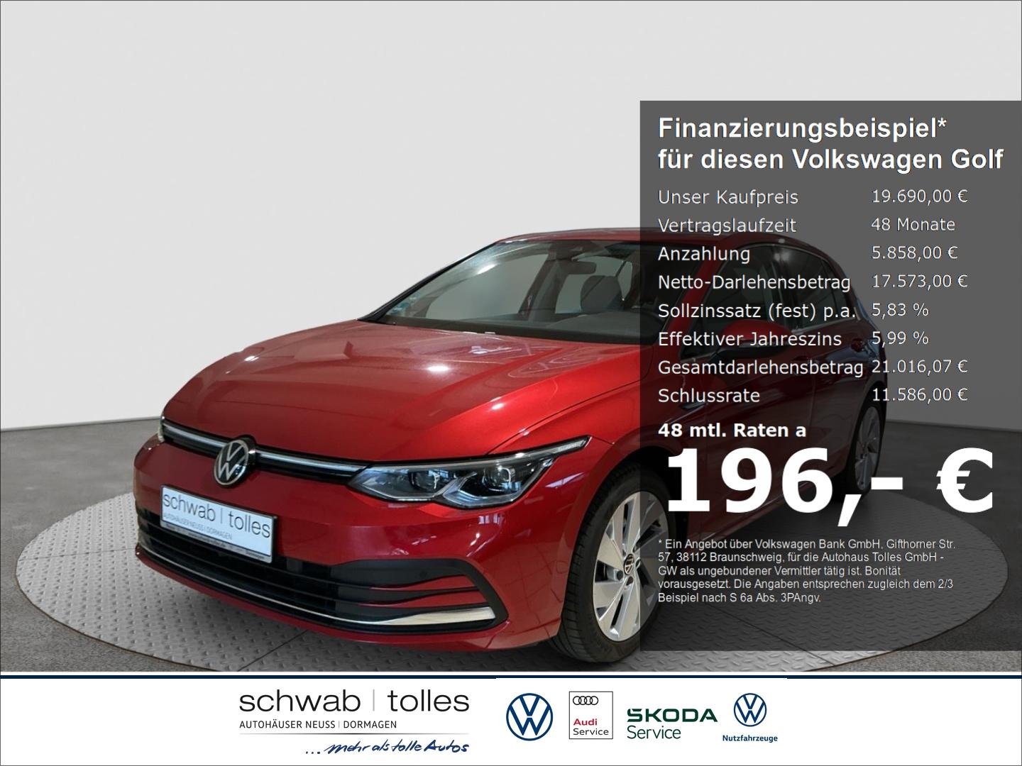 Volkswagen Golf VIII 1.5 TSI Style IQLIGHT HarmanKardon