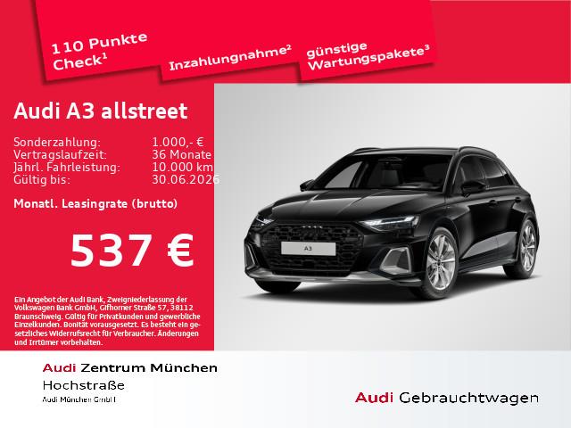 Audi A3 allstreet TFSI e S tronic ACC/HuD/Navi+