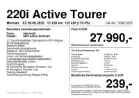 BMW 220 Active Tourer - Vorschau Bild 4