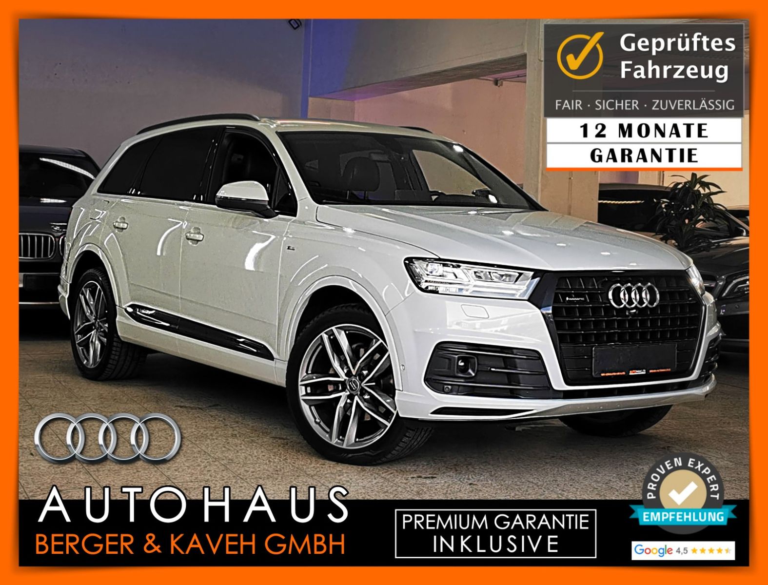 AUDI Q7 3.0 TDI ACC | HUD | SOFT | S-LINE | MASSAG