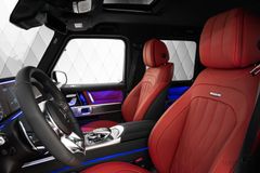 G 63 AMG 2023 SOUTH SEA BLUE/RED 360° CAM BURMES