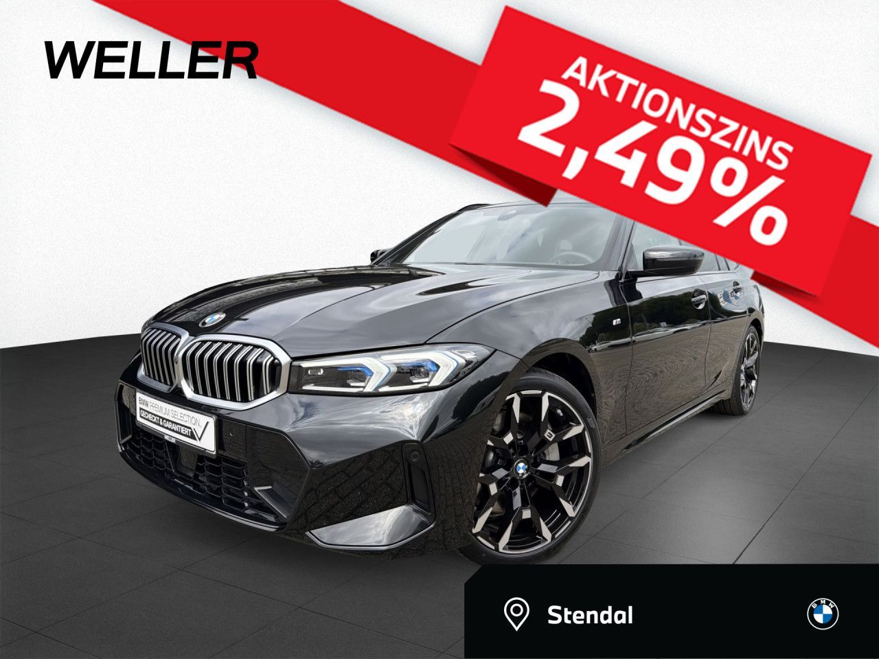 BMW 330i xD T M SPORT AdLED DA St+Go AHK Leas. 399.-
