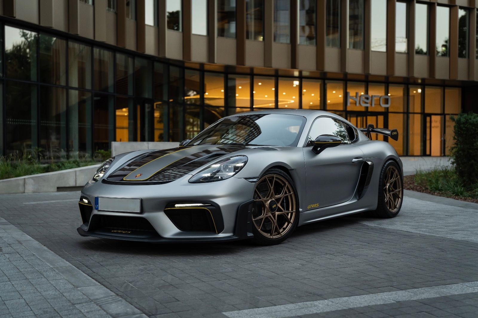 PORSCHE CAYMAN GT4 RS WEISSACH/CLUBSPORT/CARBON/BOSE/PPF