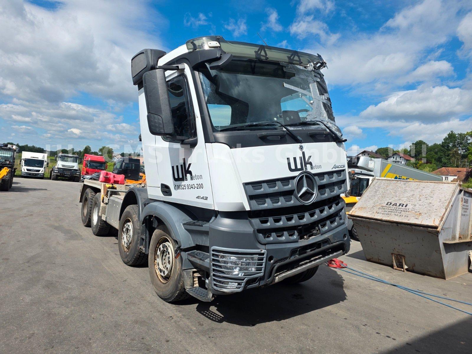 Mercedes-Benz Arocs 4142 / 8X4 / 41ton Chassis /