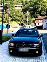 BMW 730d E65  Schwarz/Beige Leder gepfleg... - BMW 7er Reihe: E65