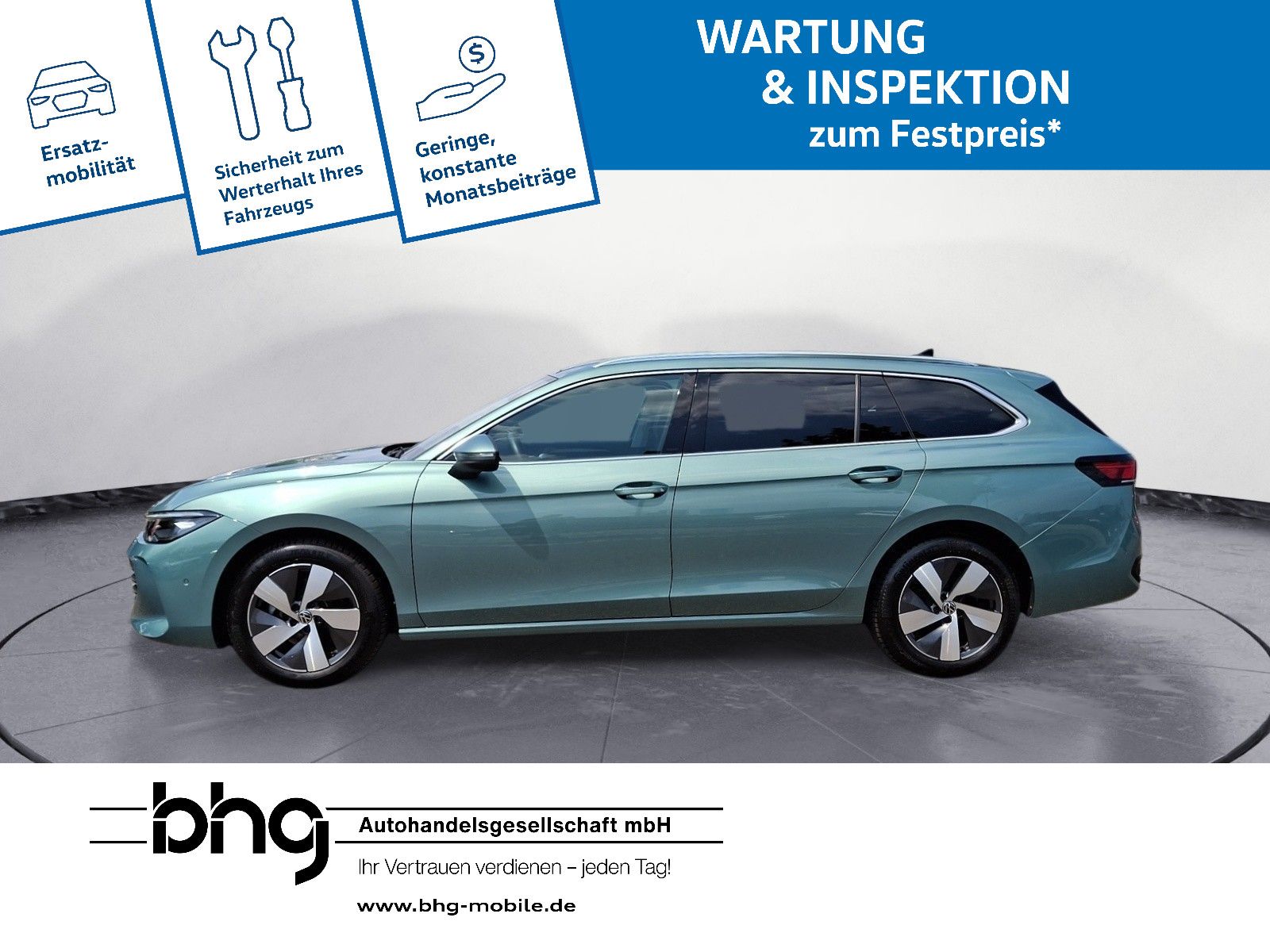 Volkswagen Passat Variant 2.0TDI DSG Business Standhzg Lede imagem 3