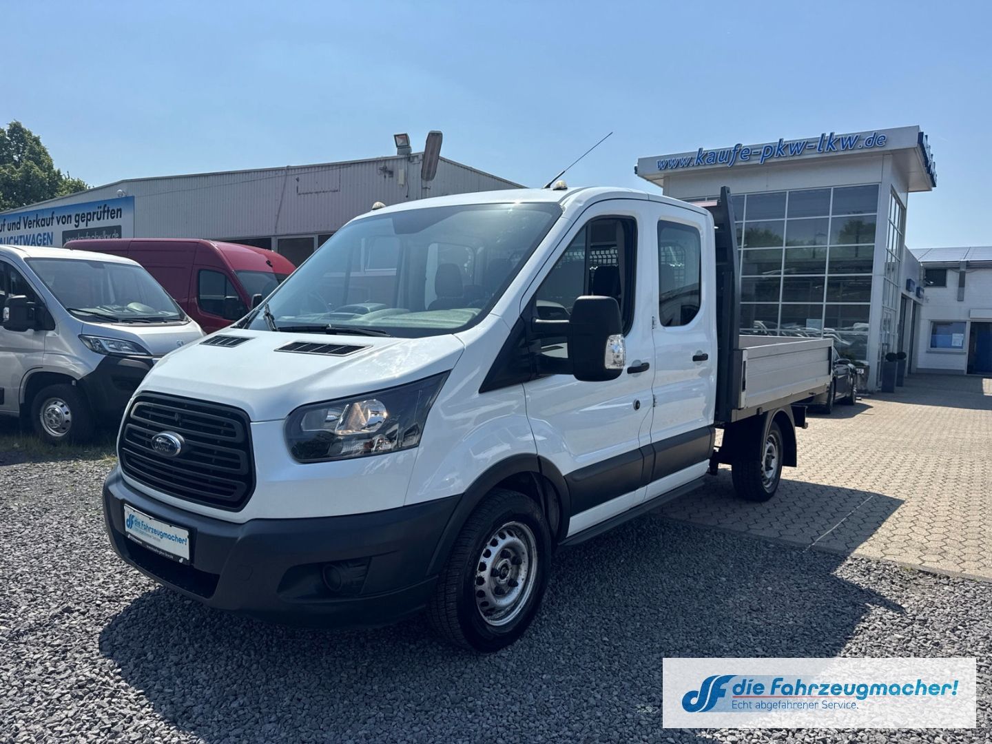 Fahrzeugabbildung Ford Transit Pritsche 310 L2 Doppelkabine AHK Tel.-Vo