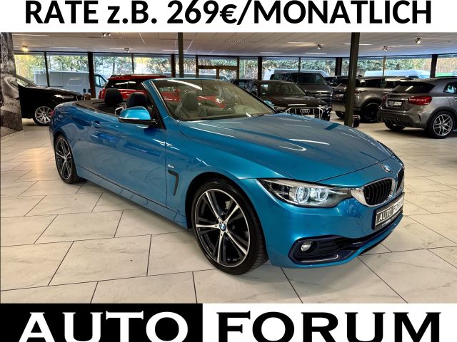 BMW 420i CABRIO SPORT LEDER MEMORY NAVI LED SHZ PDC