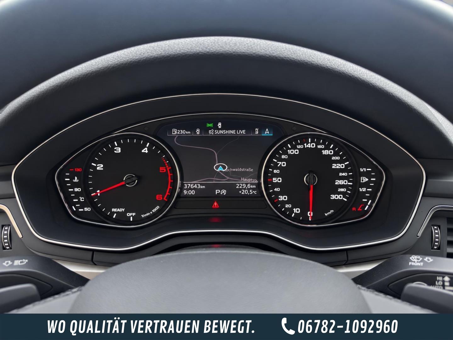 Audi A4 Avant 35 TDI S line El. Panodach Navi Sounds., миниатюра 15
