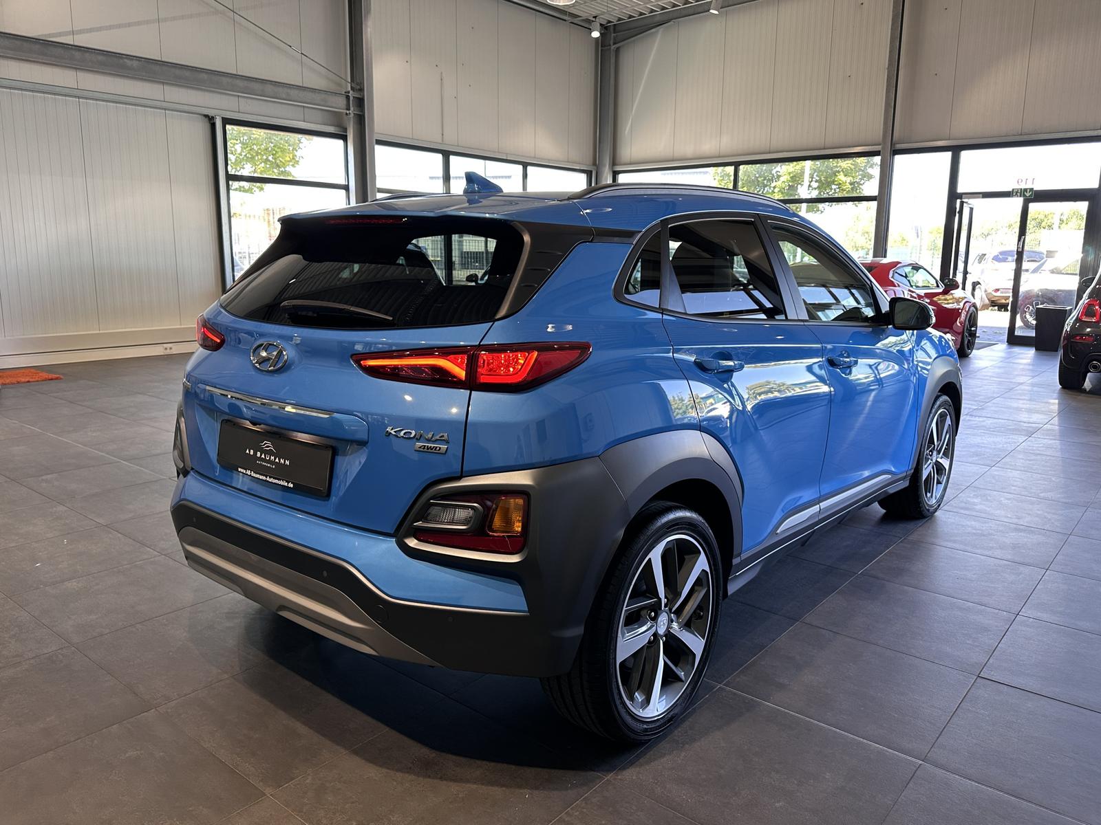 Hyundai Kona Premium 4WD *LEDER, AUTOMATIK, AHK, RFK*
