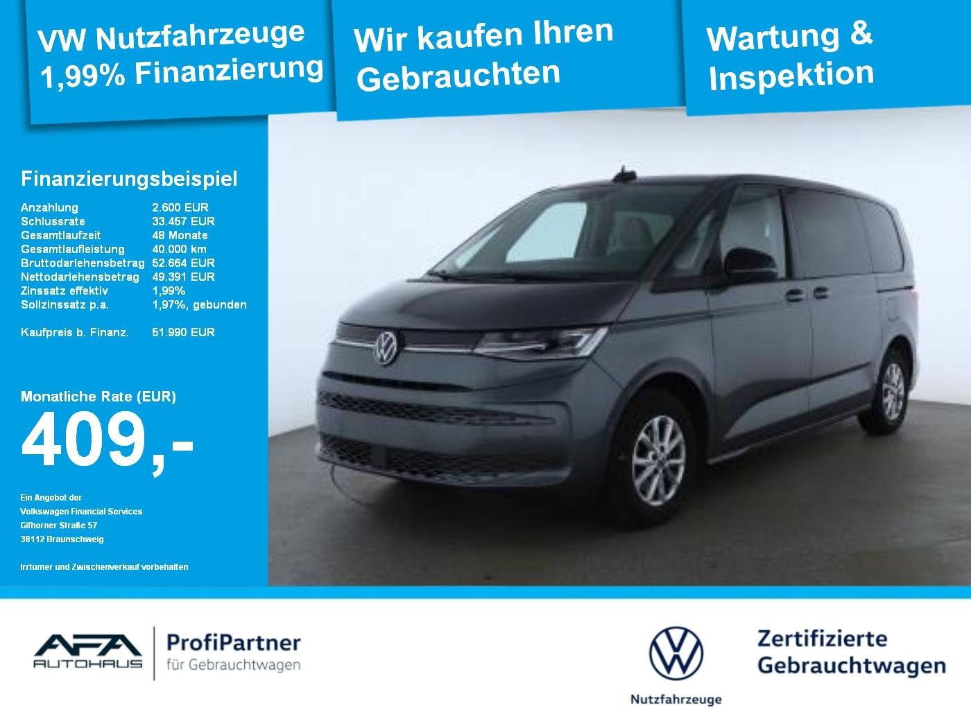 Volkswagen T7 Multivan 2.0 TDI LIFE DSG LED*Navi*AHK*Sthz*P