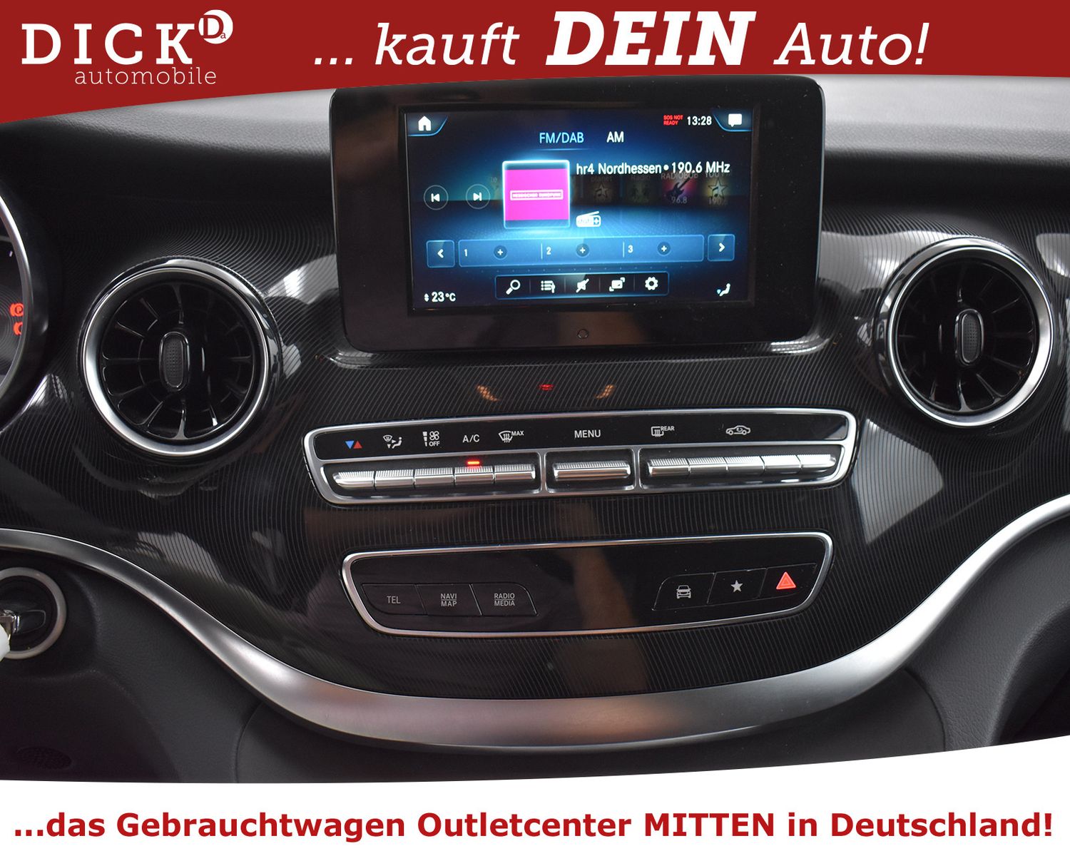 MERCEDES-BENZ V 220d 9G Lang >6SI+360°+PARK+MFL+TEMP+DAB+8FACH - Image 12