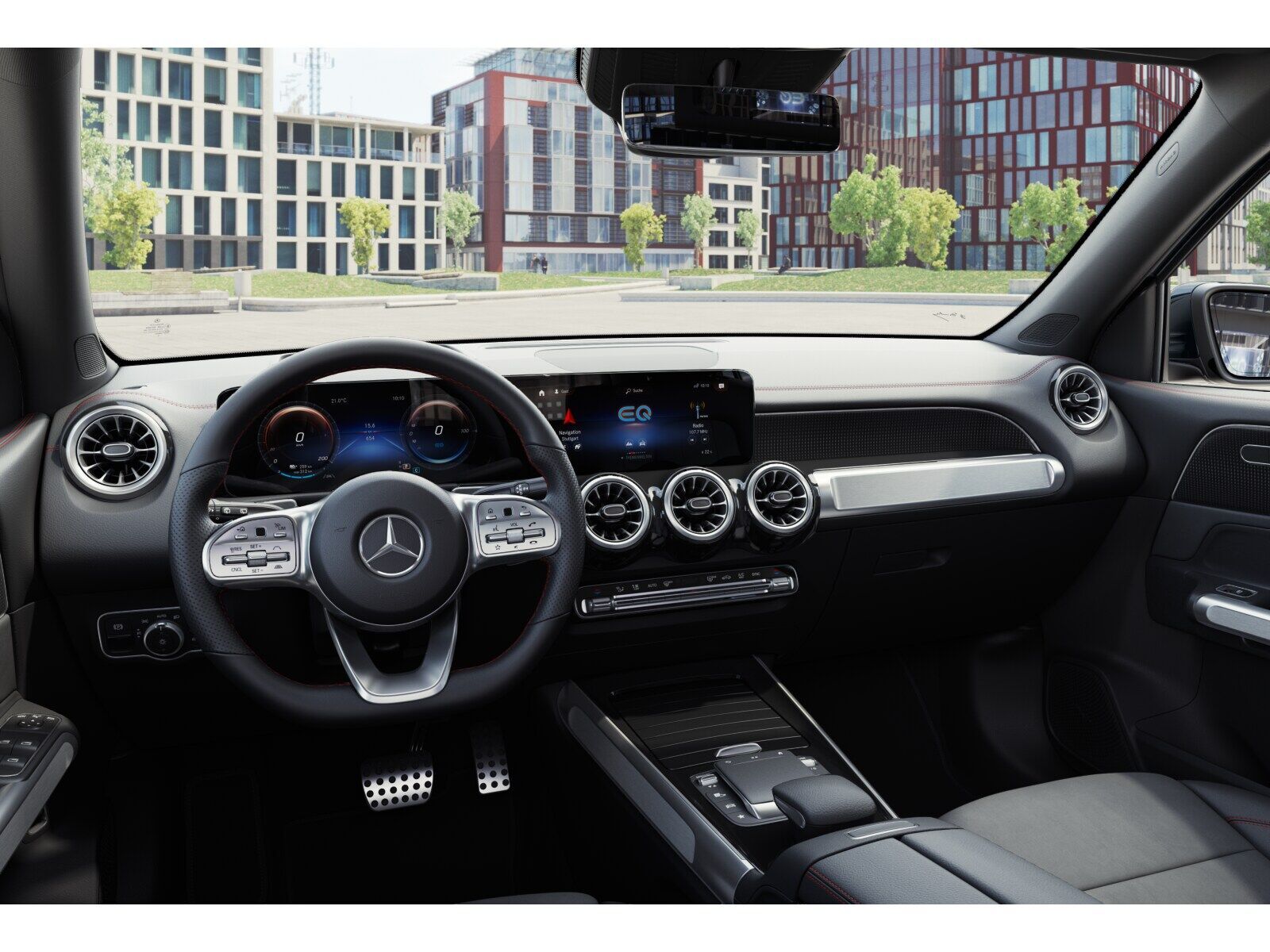 Mercedes-Benz EQB 300 4M AMG NIGHT MEMO 360 DISTR KAMERA foto 5