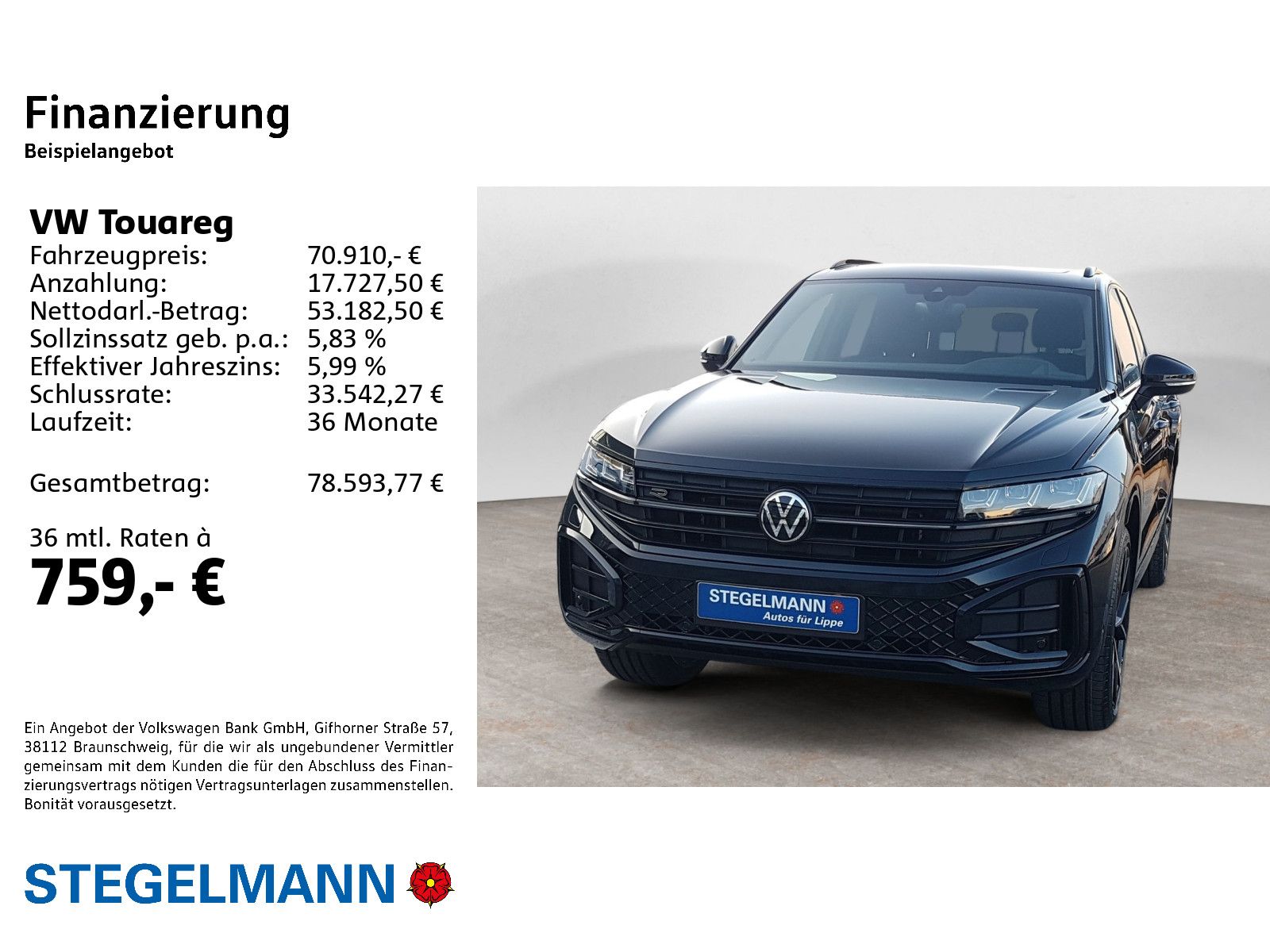 Volkswagen Touareg V6 TDI 4M Tiptr. R-Line Black-Style Pano foto 2