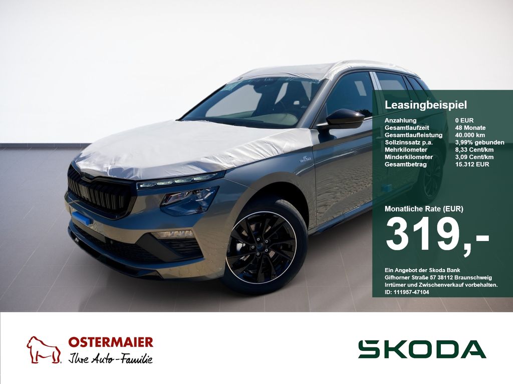 Kamiq MONTE CARLO 1.5TSI LED.NAV.DSG.AHK.AMBIENT