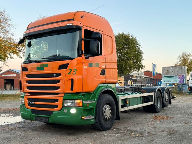 Scania G 400 Fahrgestell 6x2 Schlafkabine mit Tüv