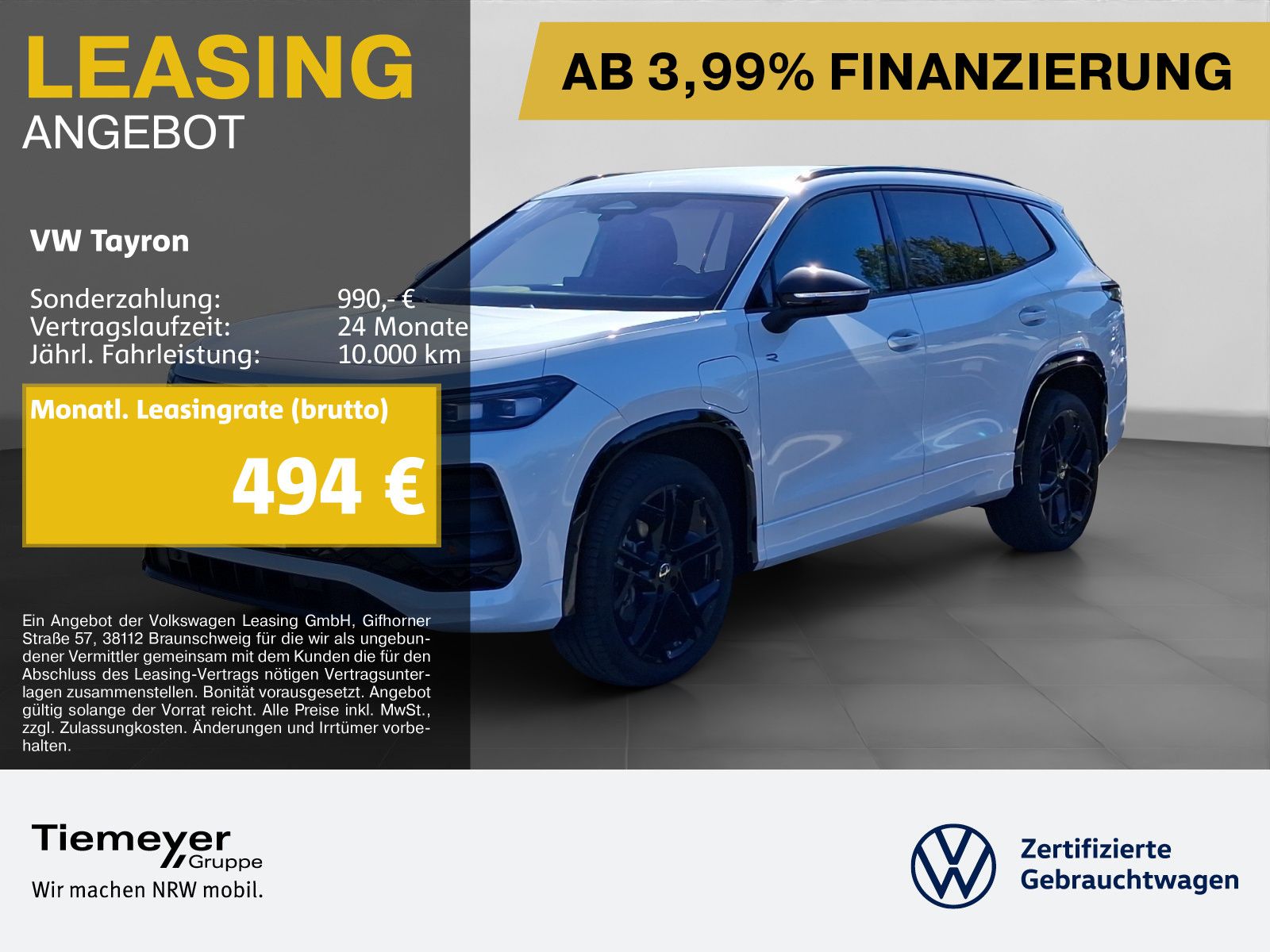 Volkswagen Tayron 1.5 eHybrid R-LINE BLACK LED AHK foto 1