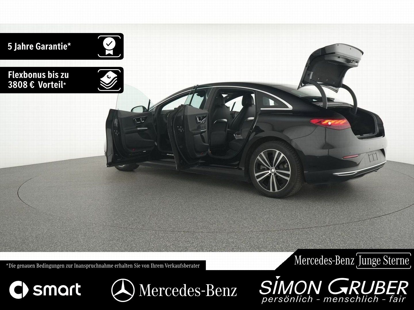 Fahrzeugabbildung Mercedes-Benz EQE 350+ Electric Art Int/Ext Ambi Memory LED