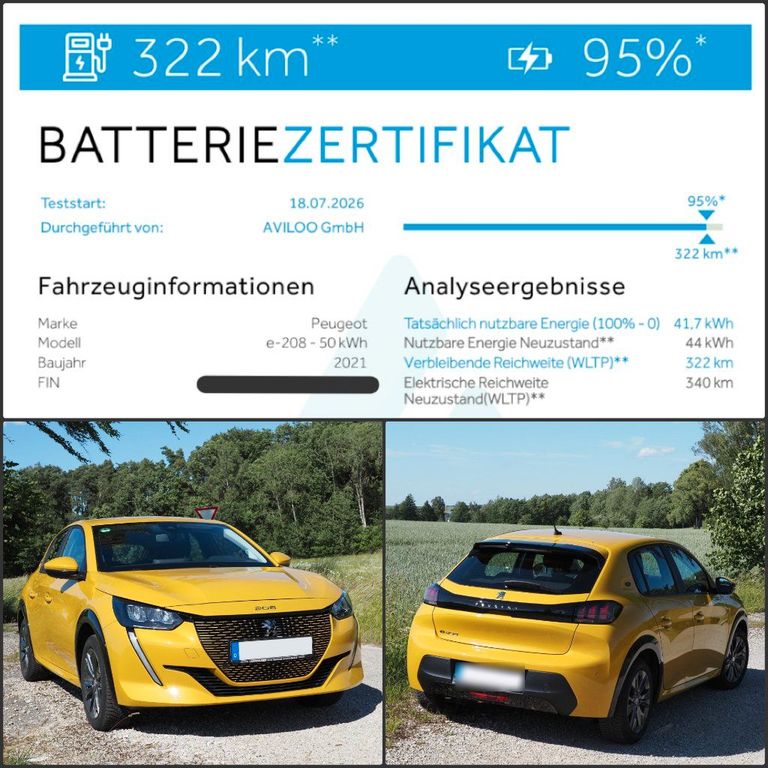 Image of Peugeot e-208