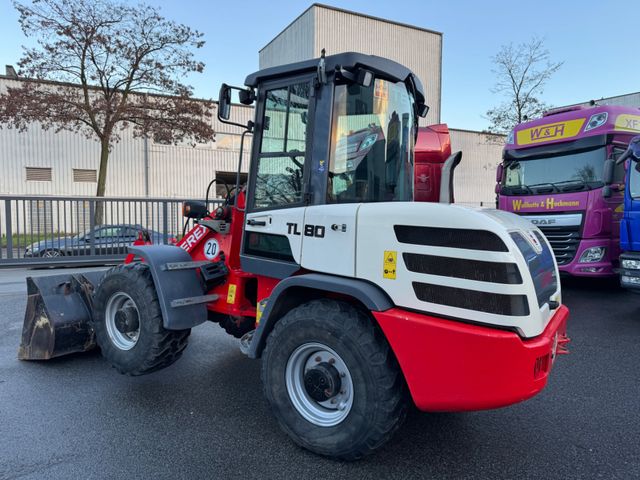 Terex TL 80 Schaufel + Gabel Schnellwechsler !TOP!