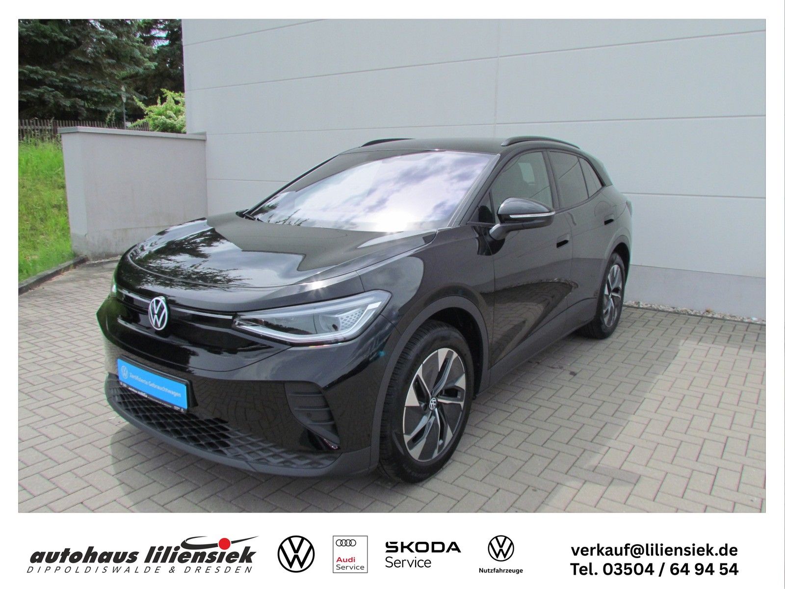 Volkswagen ID.4 Pure 125kW ACC NAVI DAB BLACK foto 1