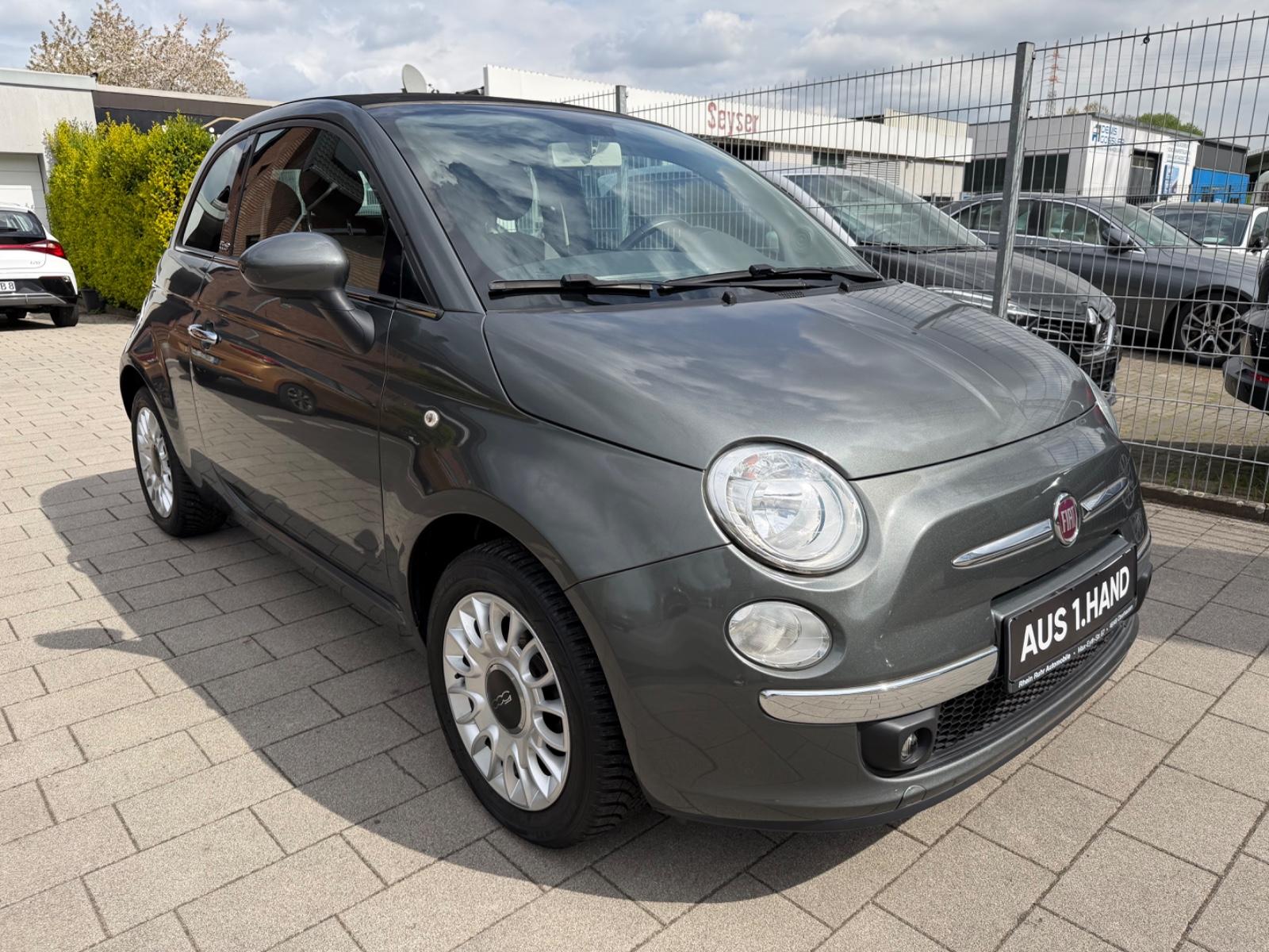 Fiat 500C 1.2 - 1.HAND,PDC.Klima,TÜV NEU