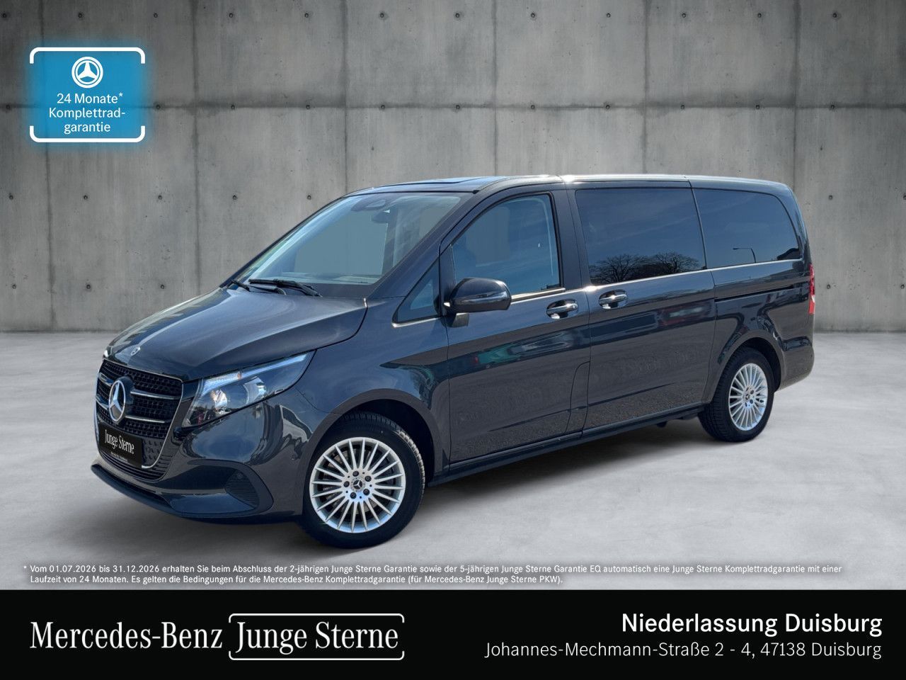 Mercedes-Benz V 220 d Lang 9G+AHK+DIS+Klima+SitzHZ+Park Paket