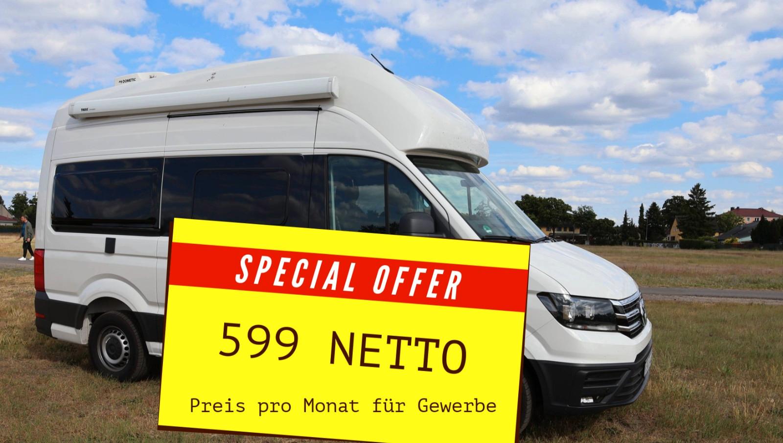 Volkswagen Grand California 600  bester Preis 599 netto p.M
