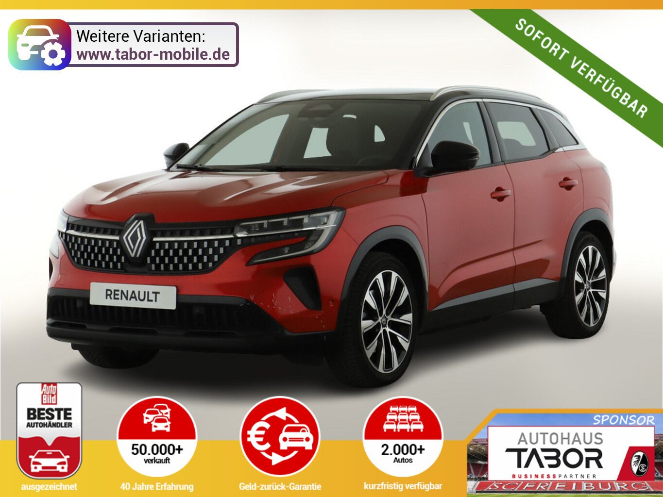 Renault Austral E-Tech Techno Pano Massage UVP-37%*