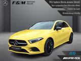 Mercedes-Benz A 250 e AMG Line KeyGo|MBeam|S-Dach|AHK|CarPlay - mit Hybrid-Antrieb: Gelb