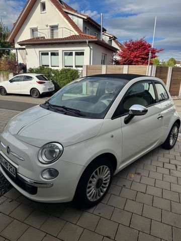 Fiat 500C 1.2 8V *CABRIO*TEILLEDER*KLIMA*ALU*8-Fach