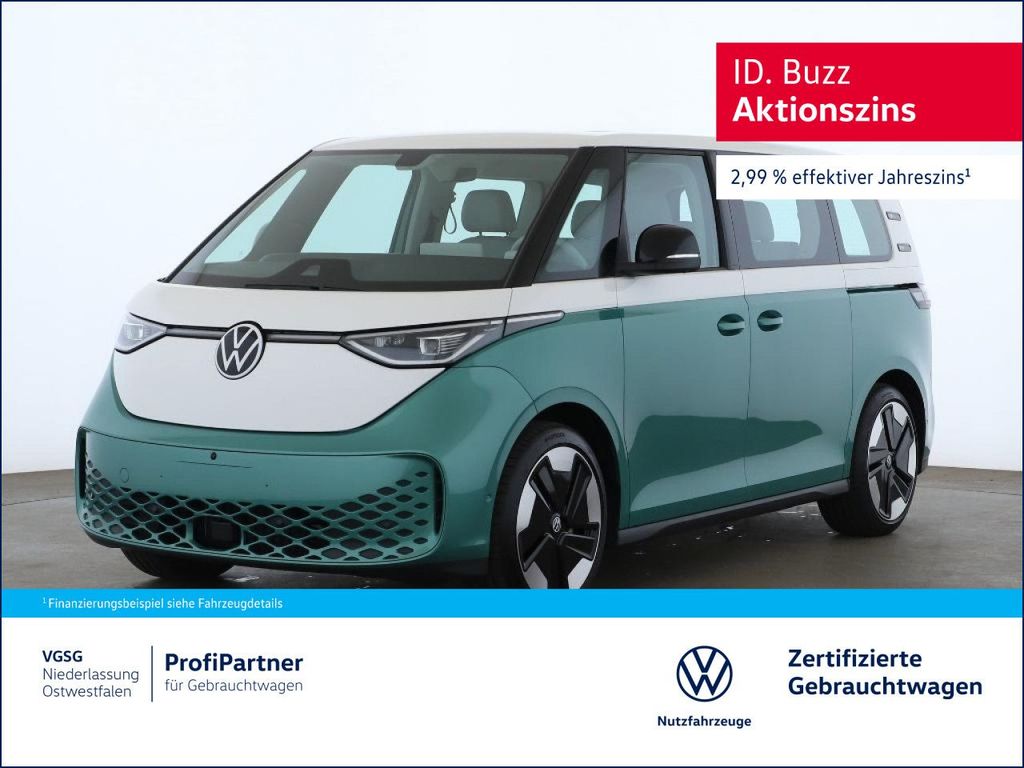 Volkswagen ID.Buzz Pro Weiß/Bay Leaf Green AHK Bluetooth