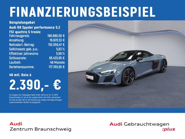 AUDI R8 Spyder performance 5.2 FSI quattro S tronic L