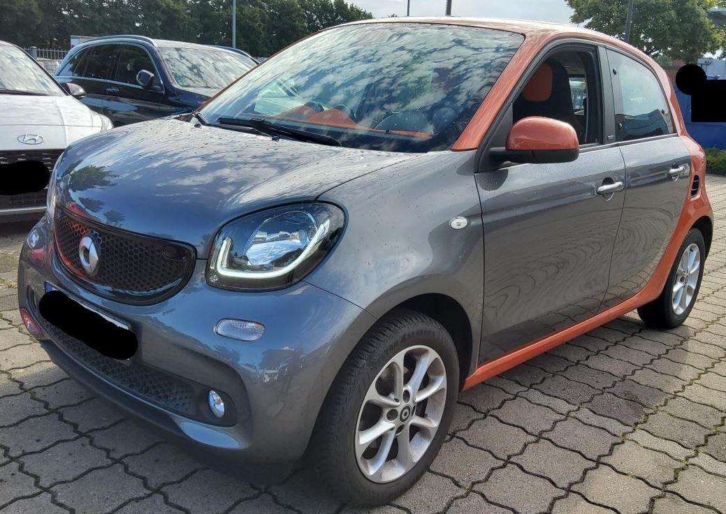 Smart ForFour Passion 90PS*Klima*28Tkm*SHZ*PTS*LED*TÜV