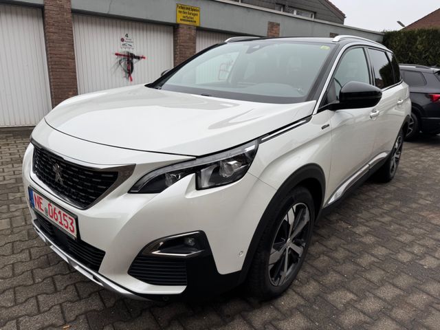 Peugeot 5008 GT-Line-Leder-Navi-LED-360 Kam.-7 Sitze-Top