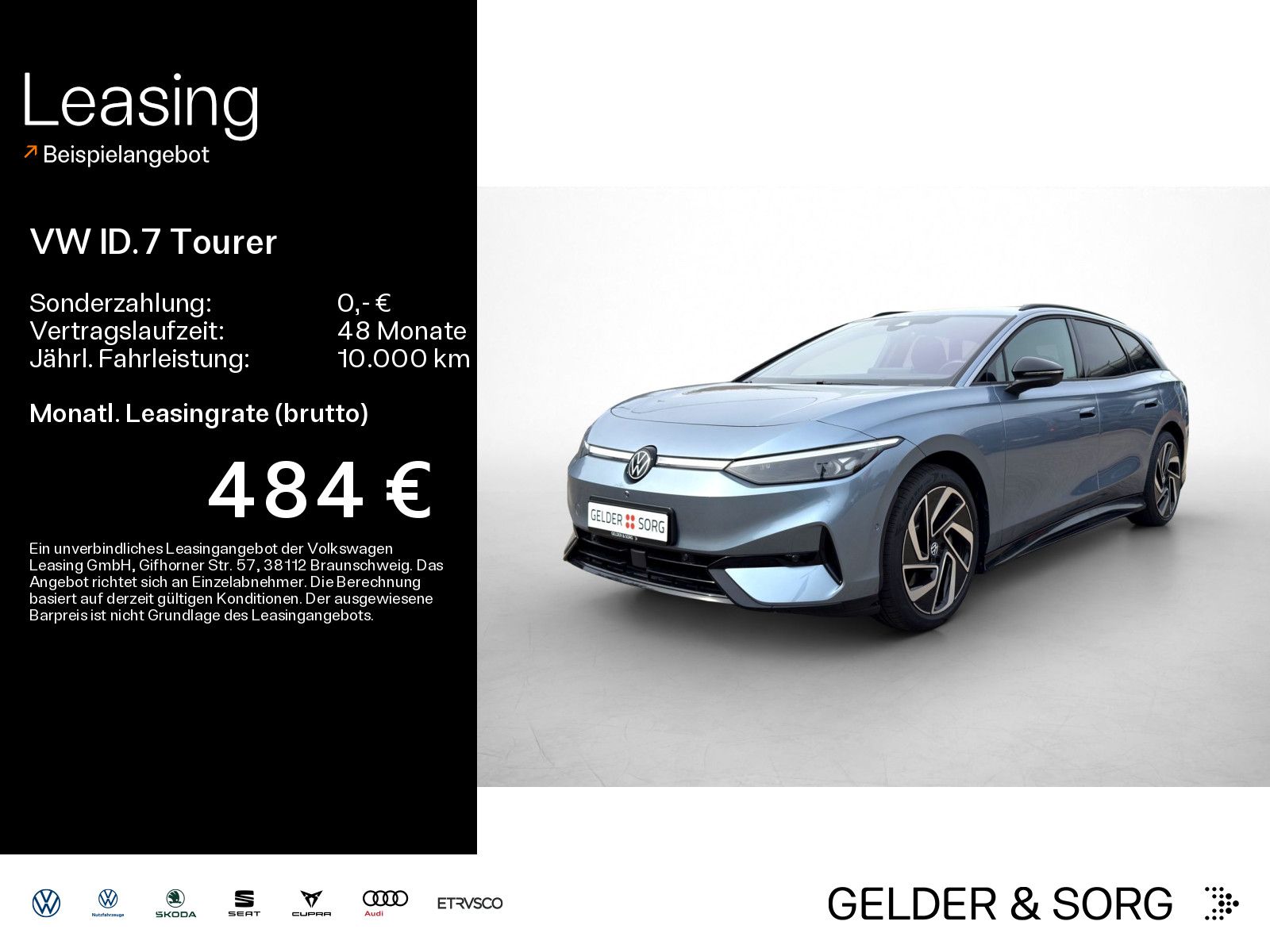 Volkswagen ID.7 Tourer Pro S AHK*HuD*H&K*Massage*RFK*ACC