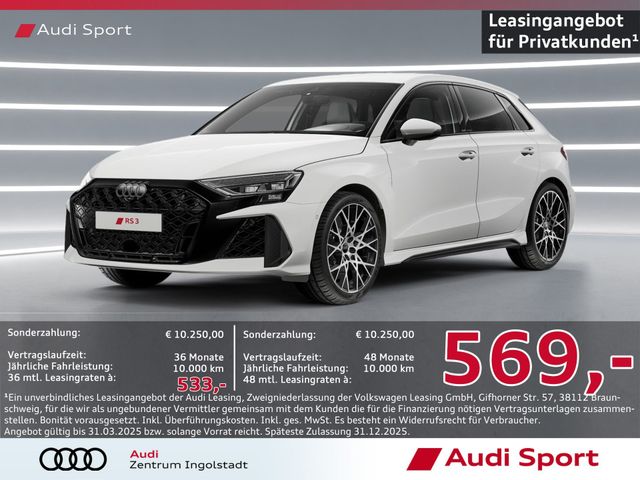 Audi RS3 Sportback S tronic MATRIX,SONOS UPE 84.910,-